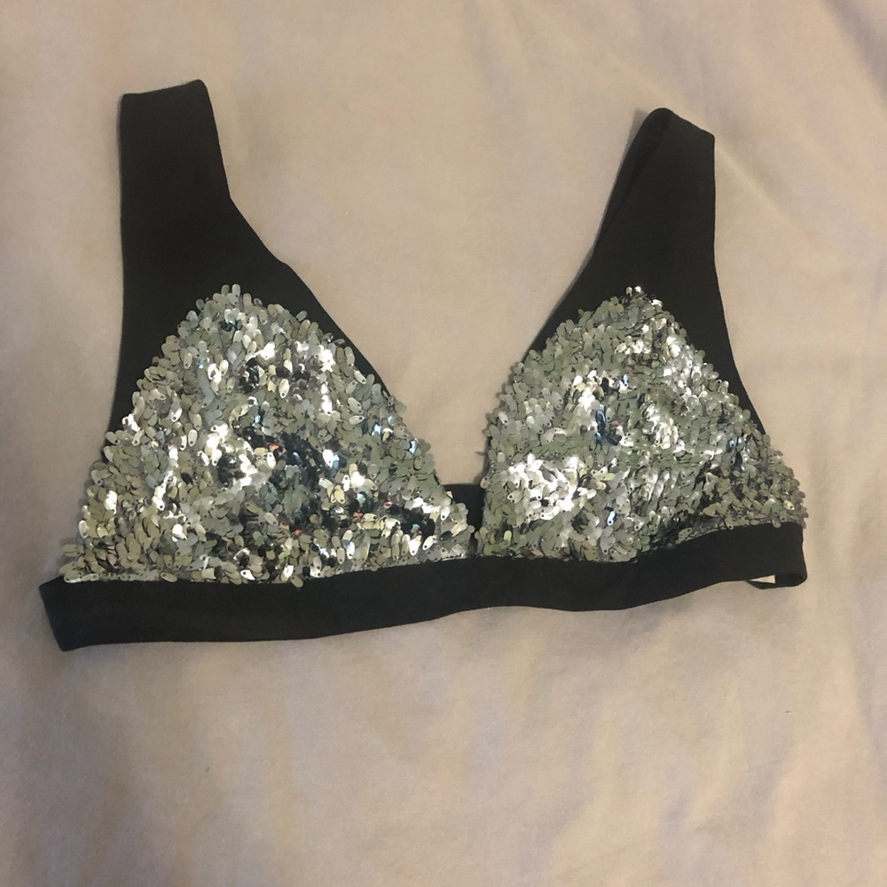 Free people. Sequin bralette
